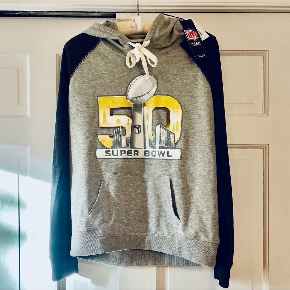 NFL Super Bowl 50 Hoodie NWT